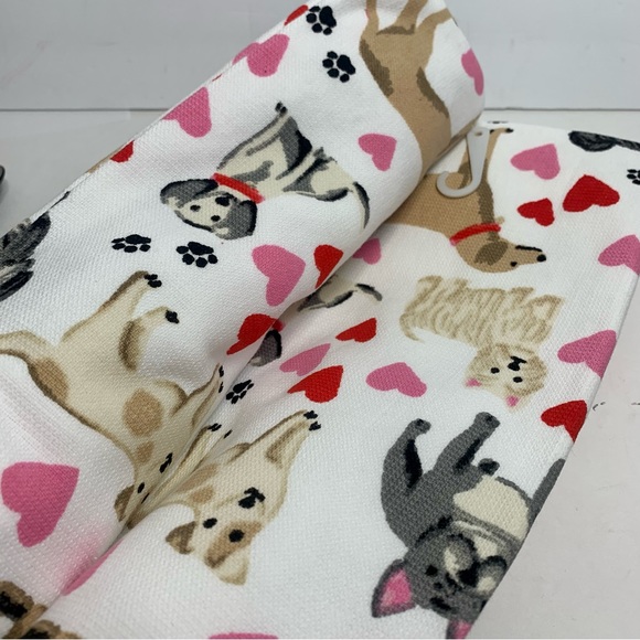 NWT. Casaba. set of 2 dog kitchen towels with multiple dog breeds - Picture 8 of 9